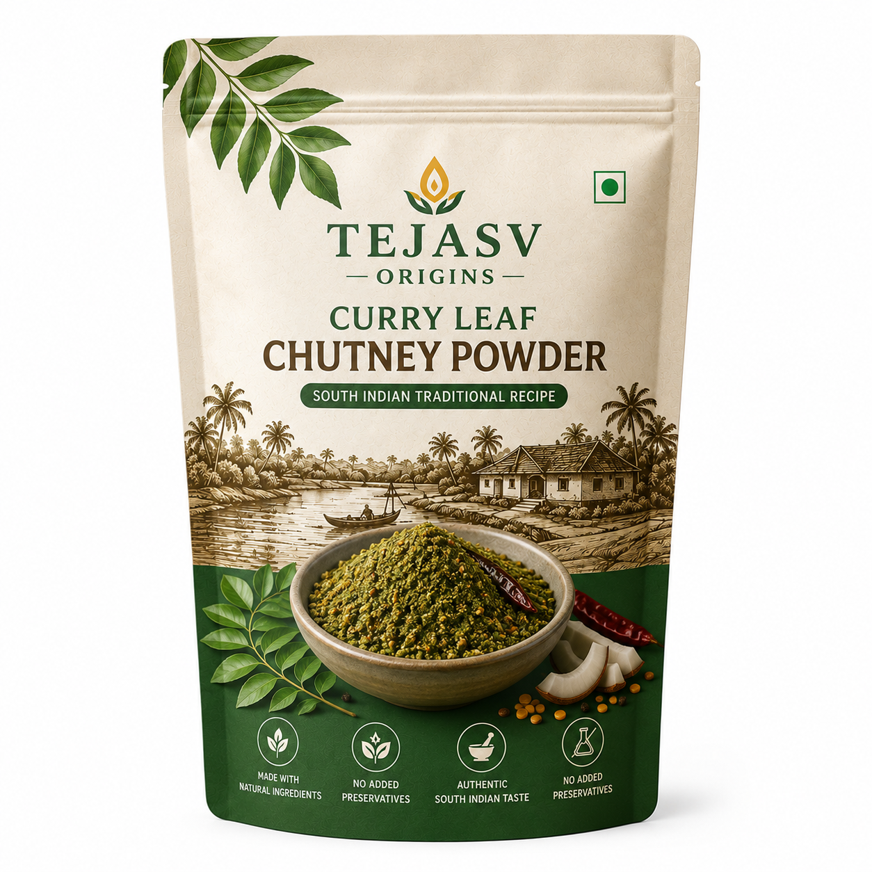 Curry Leaf Chutney Powder - Aromatic South Indian Recipe
