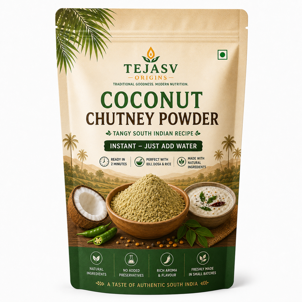 Coconut Chutney Powder – Authentic South Indian Recipe