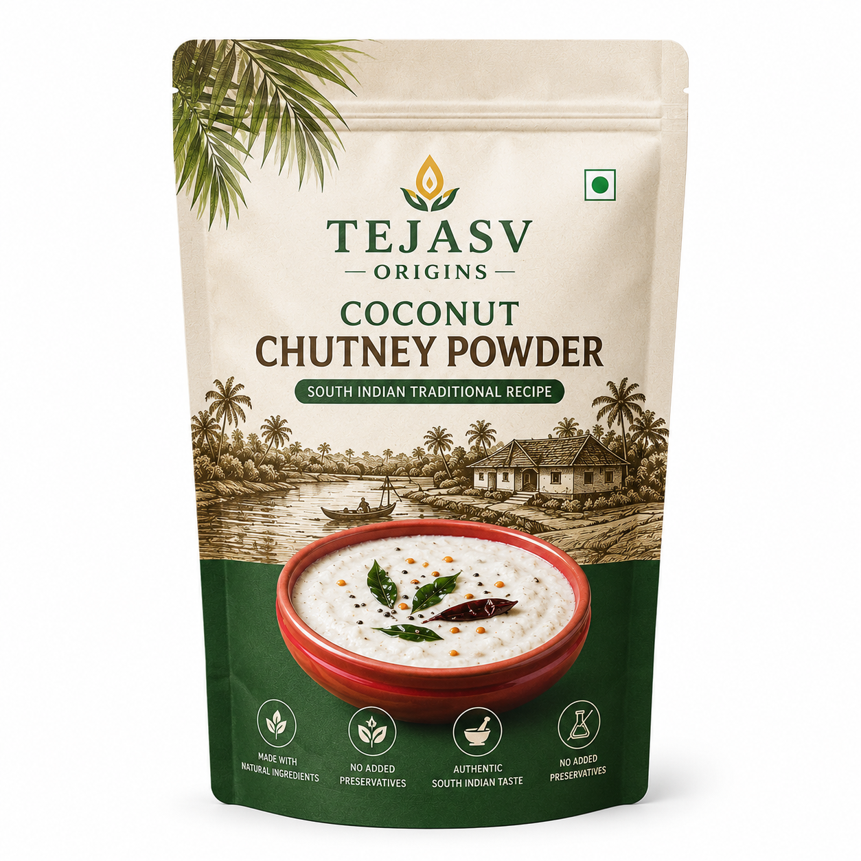 Coconut Chutney Powder – Authentic South Indian Recipe