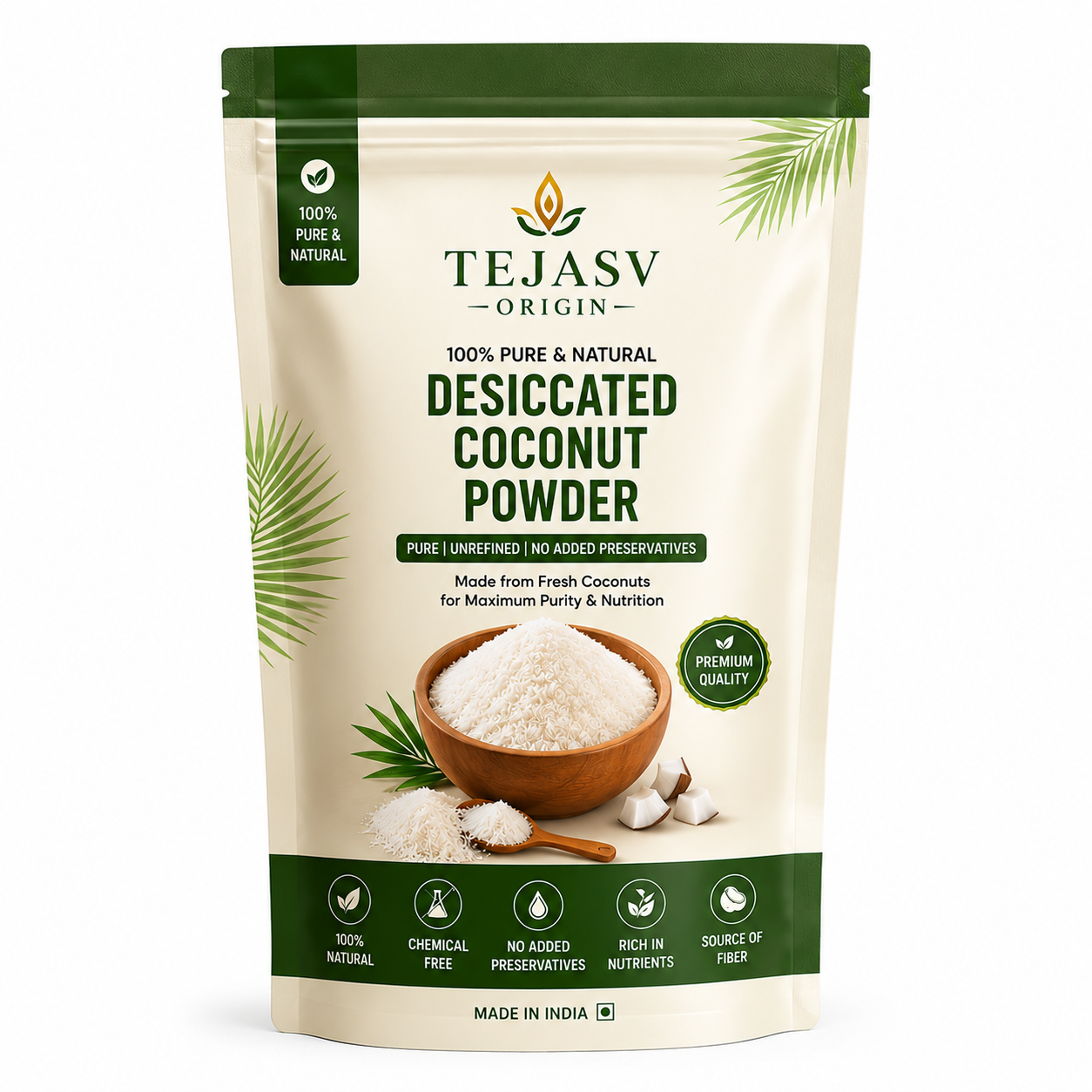 Desiccated Coconut Powder – Fine, Dry & Naturally Sweet