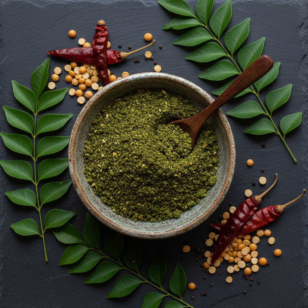 Curry Leaf Chutney Powder Lifestyle
