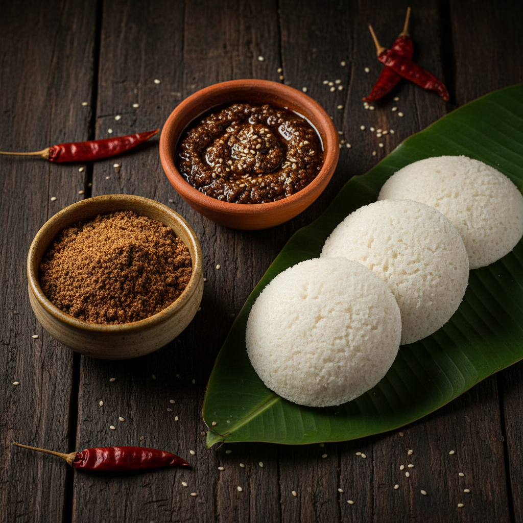 Gunpowder Idli Podi – Before & After