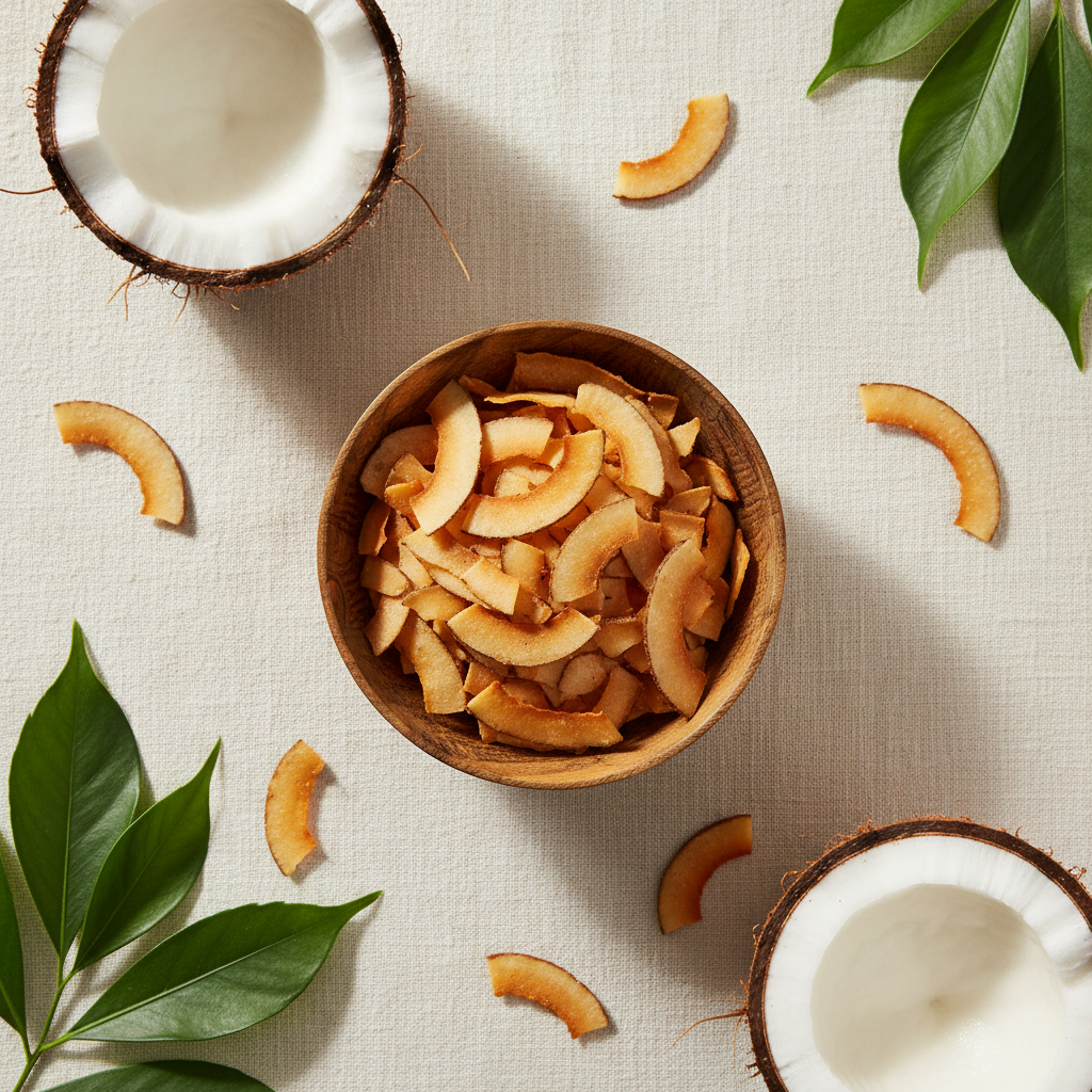 Roasted Coconut Chips Lifestyle