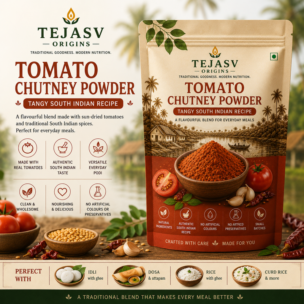 Tomato Chutney Powder - Tangy South Indian Recipe